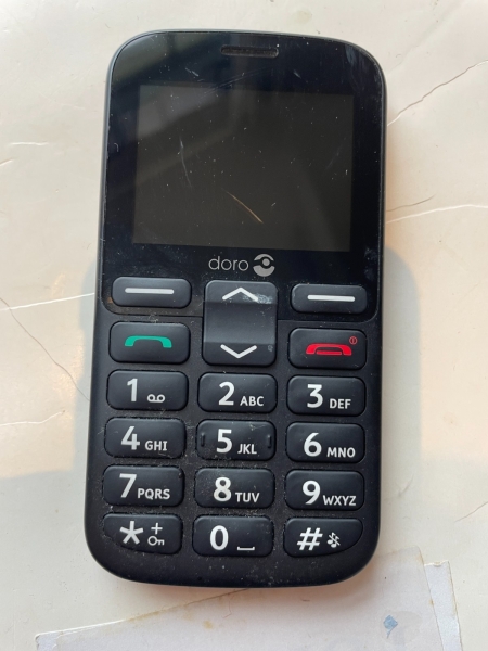 Doro PhoneEasy DFB-0350 schwarz entsperrt Dual-SIM-Karte Smartphone