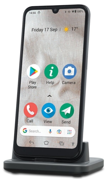 Doro 8100 4G Smartphone für Senioren / 6,1″ Display / entsperrt ohne Halterung