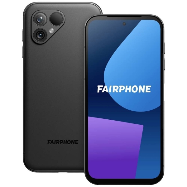 FAIRPHONE Smartphone Fairphone 5 6,46Zoll 256GB Android 13 Matte Black B-WARE