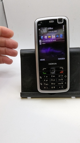6 Geräte Nokia  N77 – Schwarz  Smartphone Sammler Geräte