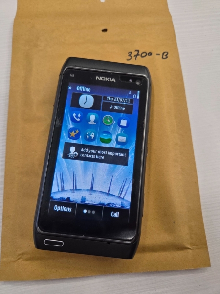 Nokia N8 Handy entsperrt voll funktionsfähig selten Retro Touchscreen schwarz