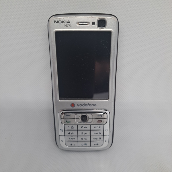 Nokia N73 Smartphone (ungetestet) – silbergrau