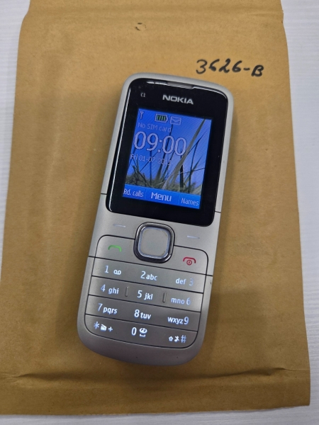 Nokia C1-01 Handy (entsperrt) – Warm Silver