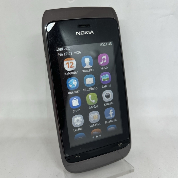 Nokia Asha 308 (RM-838) Smartphone Dual Sim (Neuwertiger Zustand & ohne Simlock)