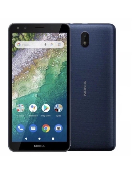 Neu Nokia C1 2nd Edition TA-1380 16GB 1GB RAM entsperrt Android Smartphone blau