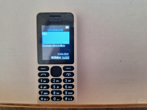 Handy Nokia 130 weiss (Ohne Simlock) Smartphone