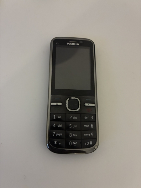 Nokia C5-00 schwarz entsperrt Smartphone