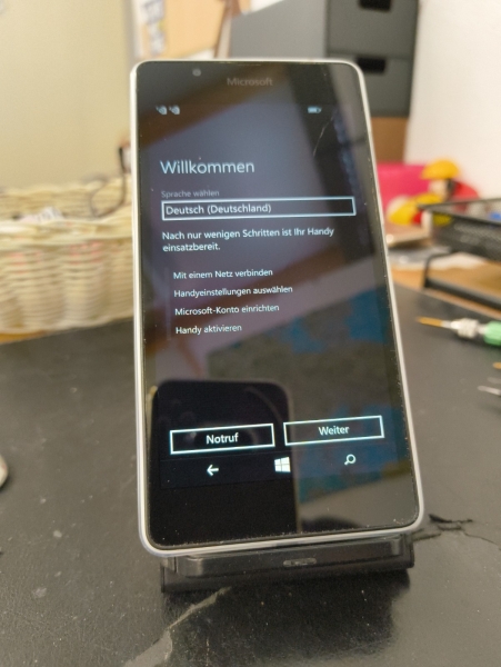 Nokia  Lumia 540 – 8GB – Weiß (Ohne Simlock) Smartphone