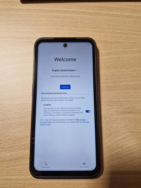 Nokia XR20 5G 64GB + 4GB RAM (Grau) Android Smartphone (Entsperrt)
