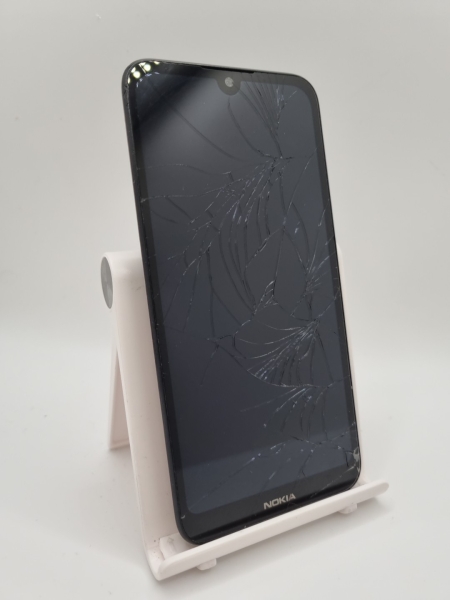 Nokia 1.3 schwarz entsperrt 16GB 5,71″ Android Smartphone gesprungen unvollständig