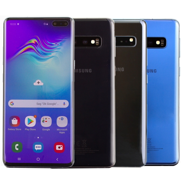 Samsung Galaxy S10+ Plus 128GB Dual Sim Smartphone Schwarz Weiß Weiß Sehr Gut