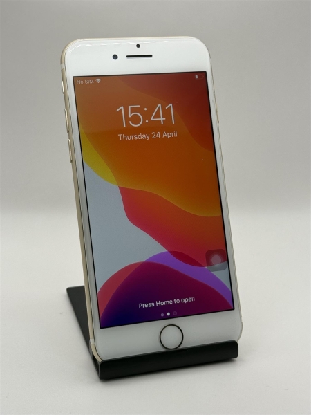 iPhone 7 128GB Gold entsperrt iOS Smartphone – Home Button defekt, 87% BH