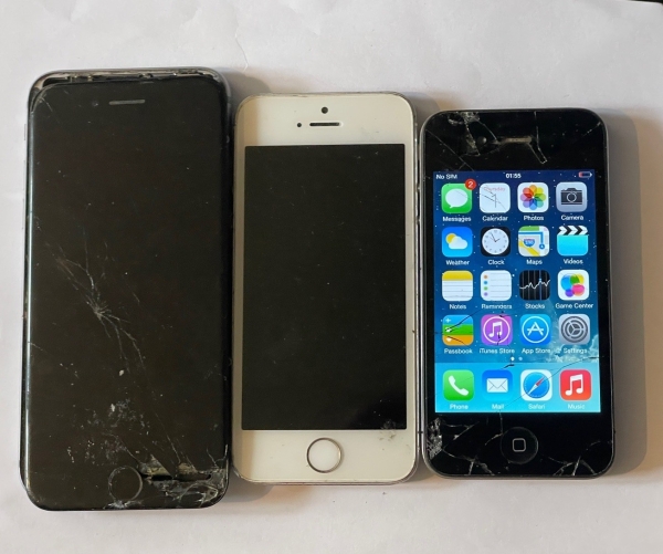 Apple iPhone 6s, iPhone 5S und iPhone 4 – 3x alte iOS Smartphones als Ersatzteilspender