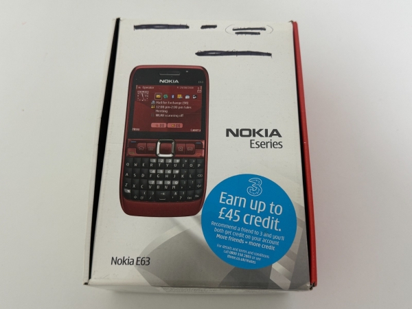 NOKIA E63 ENTSPERRTES TELEFON – 2MP KAMERA – 3G – WIFI – BLUETOOTH