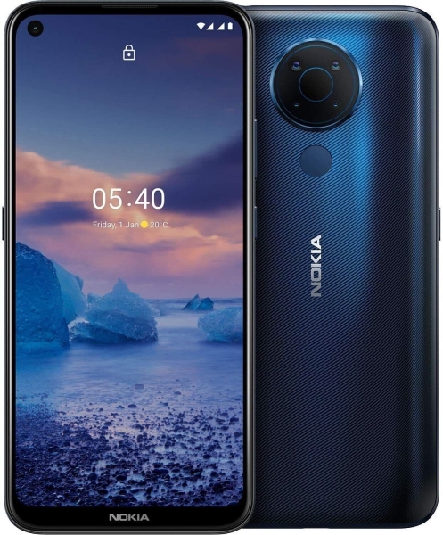 Nokia 5.4 Smartphone ohne Simlock 128GB LCD Groß 6.4 Zo Android 12 gebraucht gut