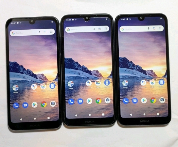 Restposten 3x Nokia Smartphone 1.3,TA-1205,16GB, entsperrt, DUAL SIM guter Zustand