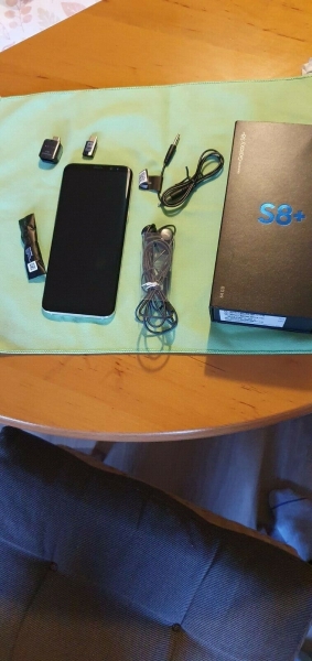 Samsung Galaxy S8+ SM-G955F – 64GB – Arctic Silver (Ohne Simlock) Smartphone