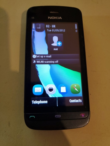 Nokia C5-03 Smartphone (entsperrt) – Schwarz