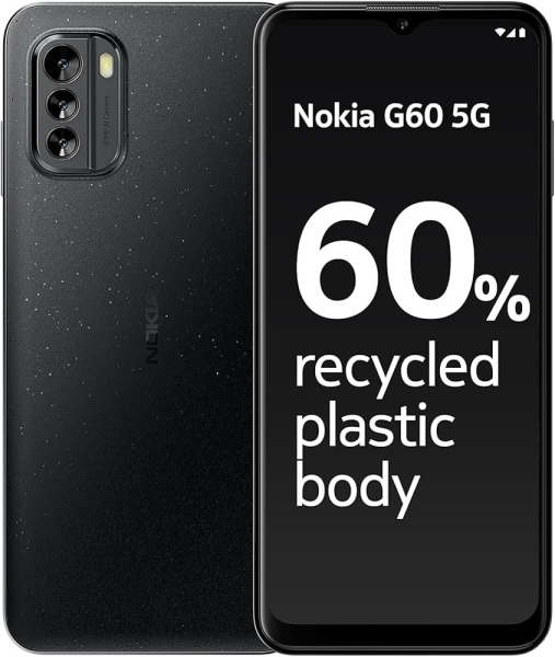 Nokia G60 5G – 64GB – schwarz entsperrt Android Smartphone