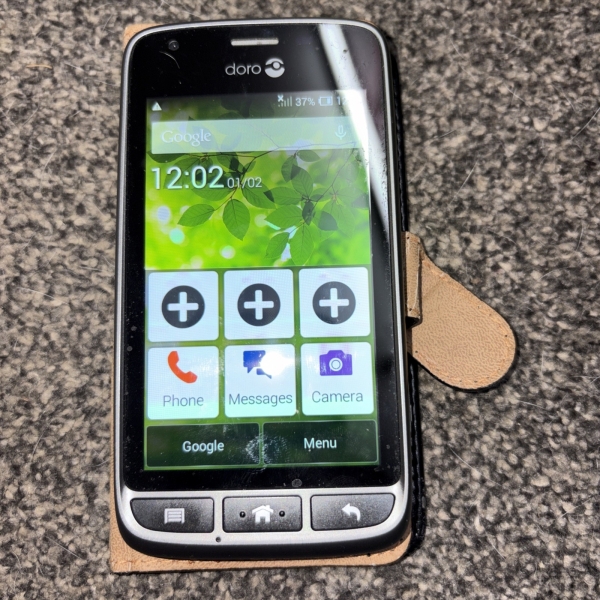 Doro Liberto 820 Mini grau entsperrt 8GB 4,0″ 1GB RAM Android Smartphone