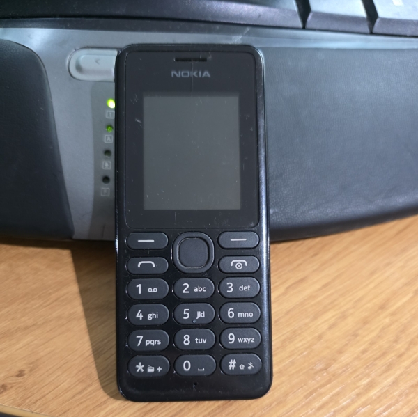 Nokia 108 Handy (Vodafone gesperrt) – Schwarz