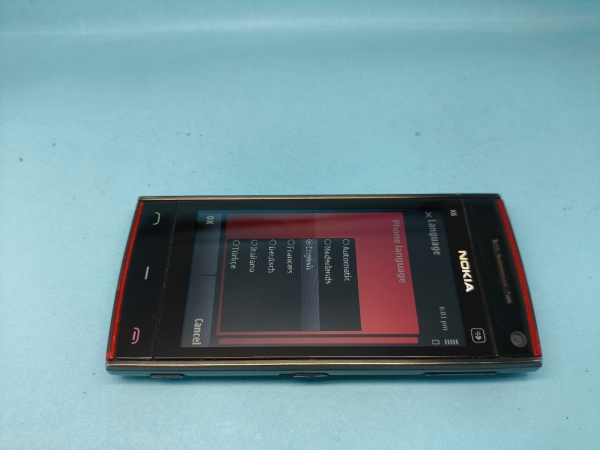 Nokia X6-00 (2010) RM-559 schwarz 16GB (entsperrt) Handy guter Zustand