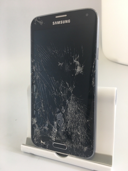 Samsung Galaxy S5 Neo schwarz entsperrt Android Smartphone gesprungen unvollständig