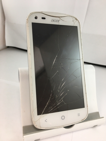 Acer Liquid E2 1GB RAM 4,5″ Display weiß entsperrt Smartphone gesprungen