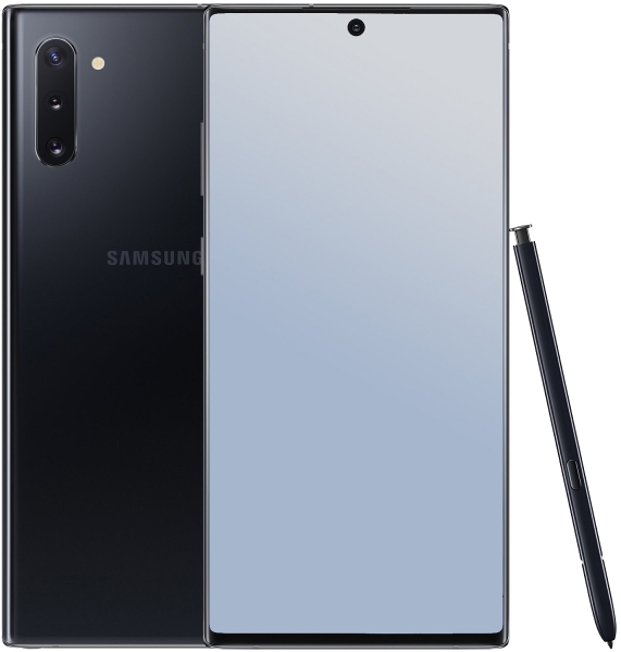 Samsung Galaxy Note 10 Dual-SIM 256 GB schwarz Handy Smartphone Android WOW