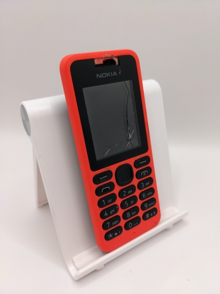 Nokia 130 RM-1037 rot EE Netzwerk 4MB Handy Smartphone gesprungen unvollständig