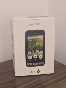 Doro 8030 Tesco Handy Smartphone 8GB schwarz Android Handy 4G LTE Single SIM