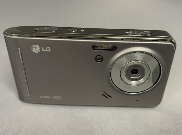 LG KU990i Handy Smartphone nicht getestet Ersatzteile & Reparaturen silber Vintage 2007