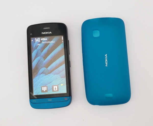 Nokia C5-03 (Entsperrt) 3G Smartphone Blau Selten