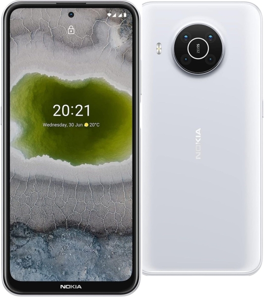 Nokia X10 Android Smartphone Handy TA-1332 DualSim 64GB 6GB RAM 6,67″ Snow Weiss