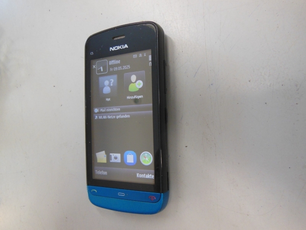 Nokia  C5-03 – Petrolblau (Ohne Simlock) Smartphone