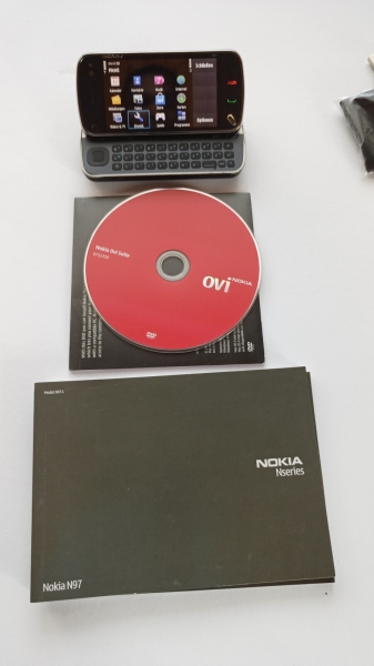 100% original Nokia N97 32GB Smartphone – schwarz – ohne SIMlock -Top -Rarität !