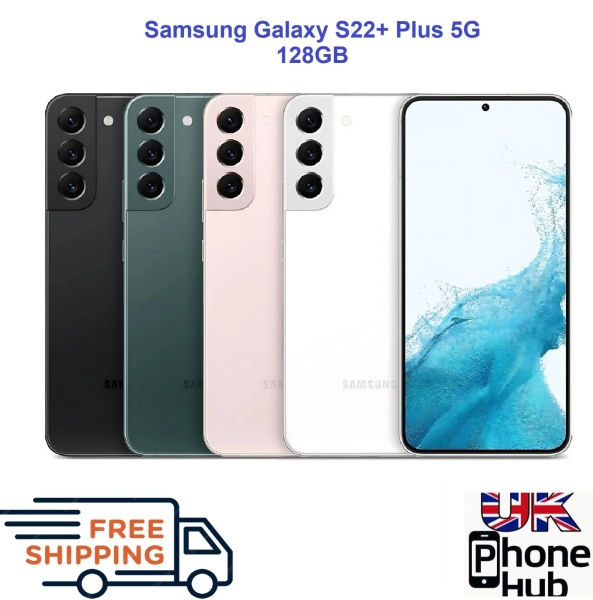 Samsung Galaxy S22+ Plus 5G 128GB entsperrt Android Smartphone Top Zustand