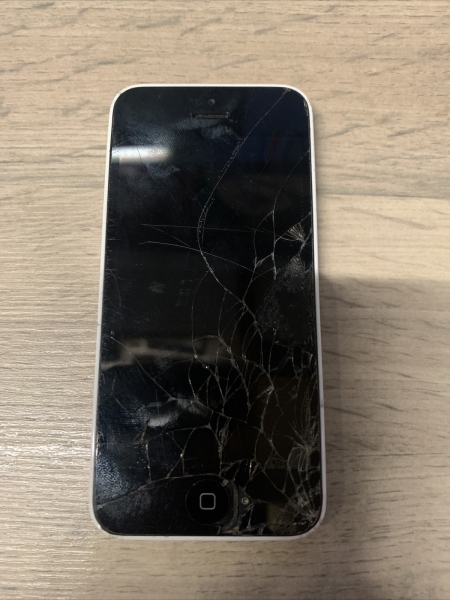 Apple iPhone 5c – 8GB – weiß (entsperrt) für Teile, Beschreibung lesen (FMI aus)