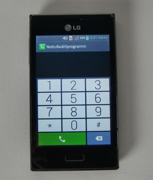 Handy/Smartphone: LG L5 *gesperrt*