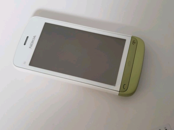Nokia C5-03 (entsperrt) 3G Smartphone weiß grün Prototyp selten