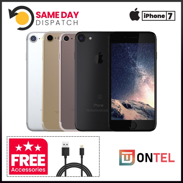 Apple iPhone 7 -128GB – Alle Farben entsperrt Qualität | Klasse A SEHR GUT + CHARGR