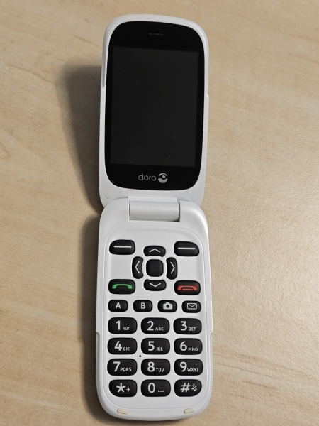 Doro PhoneEasy 6520 blau entsperrt Smartphone