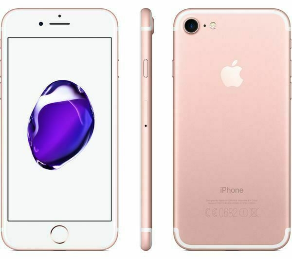 Apple iPhone 7 – 128GB – Roségold (Entsperrt) Smartphone + Garantie