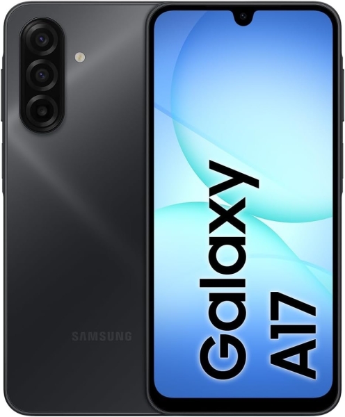 Samsung Galaxy A17  Smartphone, KI-Handy mit Android, 4/128GB, black, gebraucht