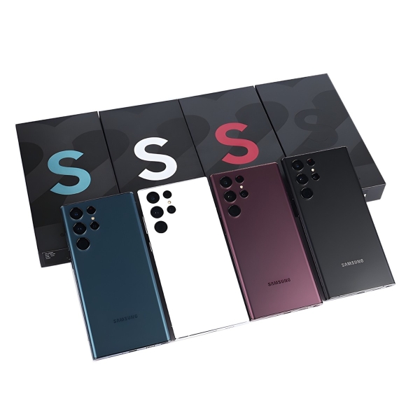 Neu Samsung Galaxy S22 Ultra 5G SM-S908U 8GB+128GB Ohne Vertrag Smartphone Handy