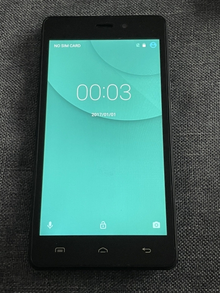 Doogee X5 schwarz entsperrt 8GB 5,0″ Dual SIM Android Smartphone Retro Vintage