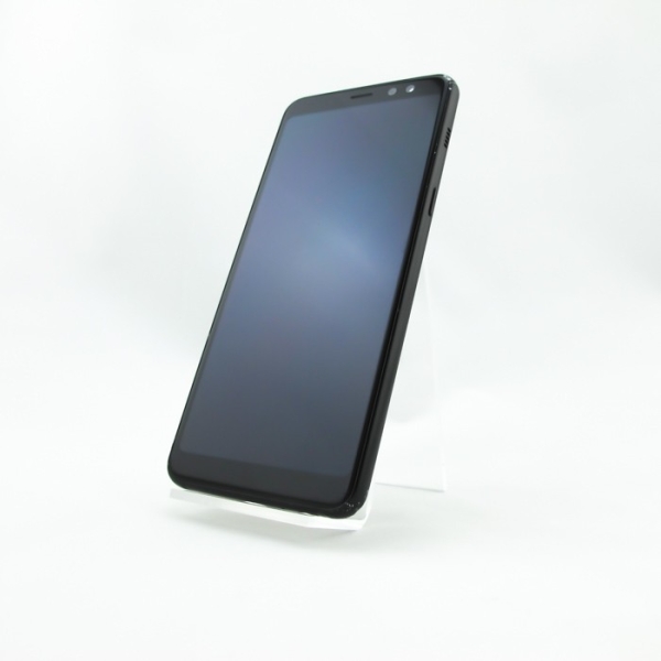 Samsung Galaxy A8 Dual SIM 2018  Schwarz 32 GB Akzeptabel  Smartphone Android Oh