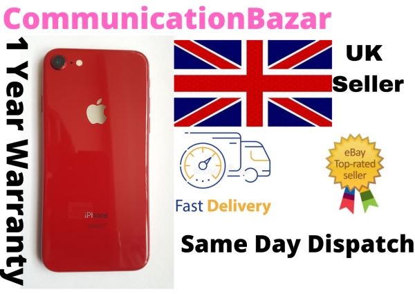 Apple iPhone 8 64GB Rot Makellos Makellos A+++ Entsperrt