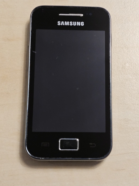 Samsung Galaxy Ace GT-S5830I – schwarz/weiß – 3G – ENTSPERRT Smartphone