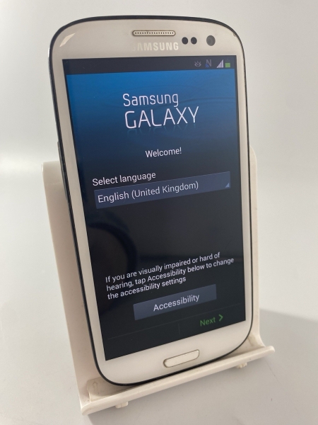 Samsung Galaxy S3 weiß O2 Netzwerk 16GB 4,8″ Android Smartphone Defekt #C11